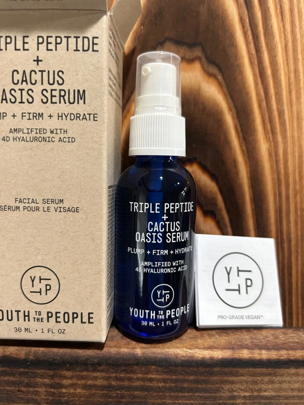 Youth To The People Triple Peptide + Cactus Oasis Serum — Beige